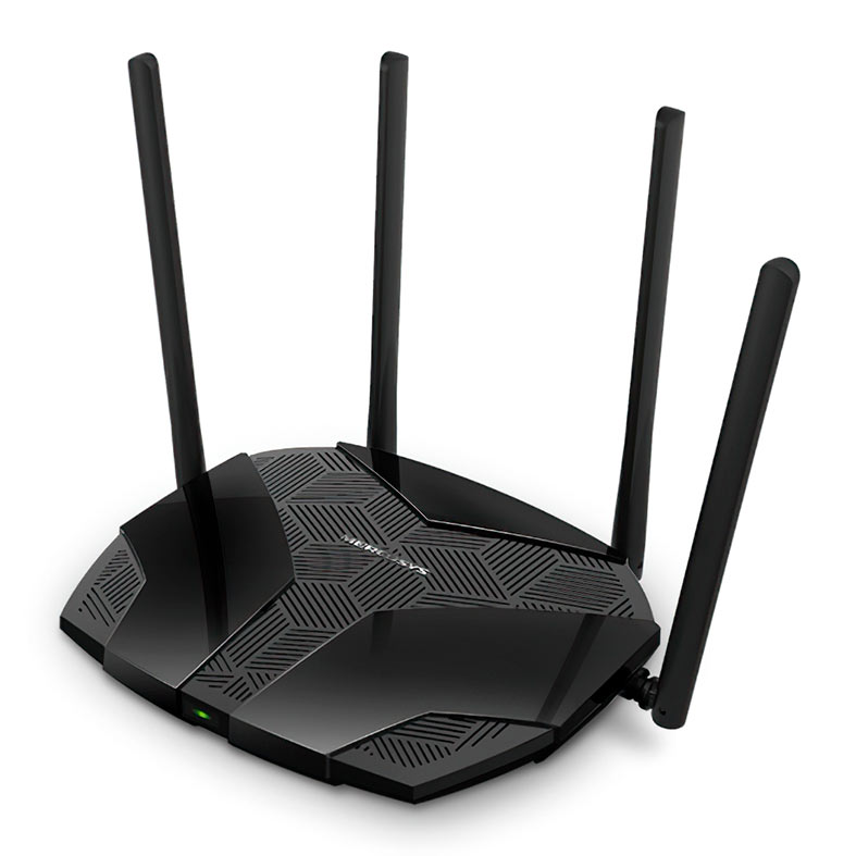 Roteador Mercusys MR70X, AX1800 WiFi6, Dual Band, 4 Antenas, Preto, MR70X - miniatura 3