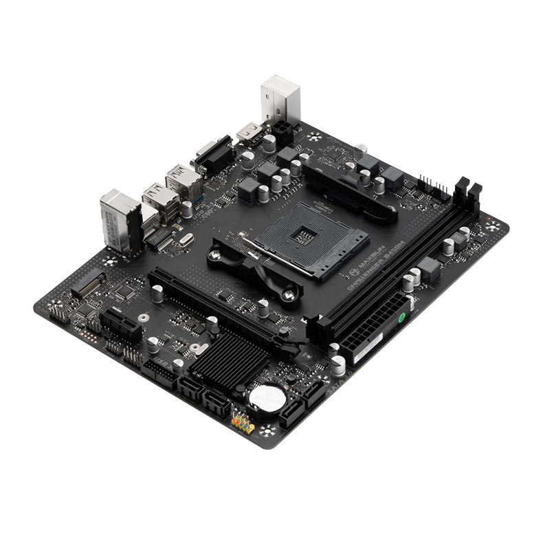Placa Mae Maxsun Challenger B450M, DDR4, Socket AMD AM4, M-ATX, Chipset AMD B450, MS-CHALLENGER-B450M - miniatura 6