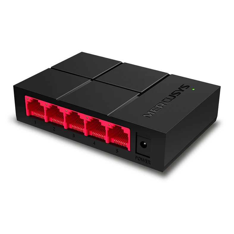Switch Mercusys MS150G, 5 Portas, 10/100/1000 Mbps, Preto, MS105G - miniatura 3
