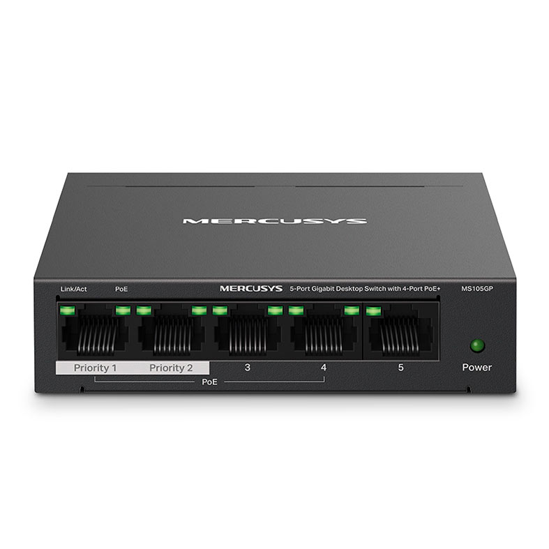 Switch Mercusys 5 Portas Gigabit, MS105GP