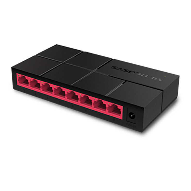 Switch Mercusys 8 Portas 10/100/1000Mbps Preto, MS108G - miniatura 3