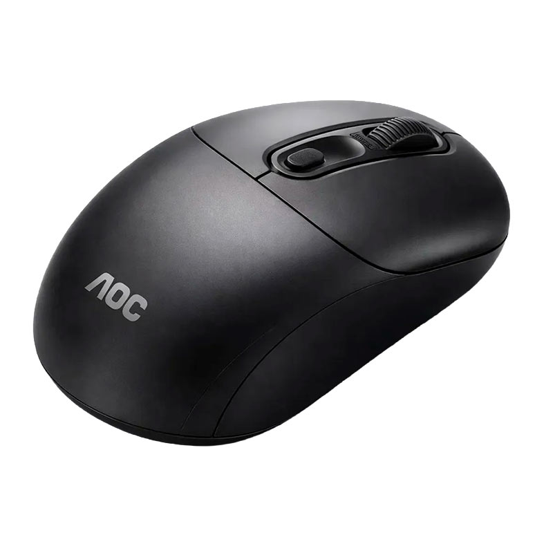 Mouse Office AOC, 1600DPI, 4 Botões, Wireless, Preto, MS210-BK - miniatura 4