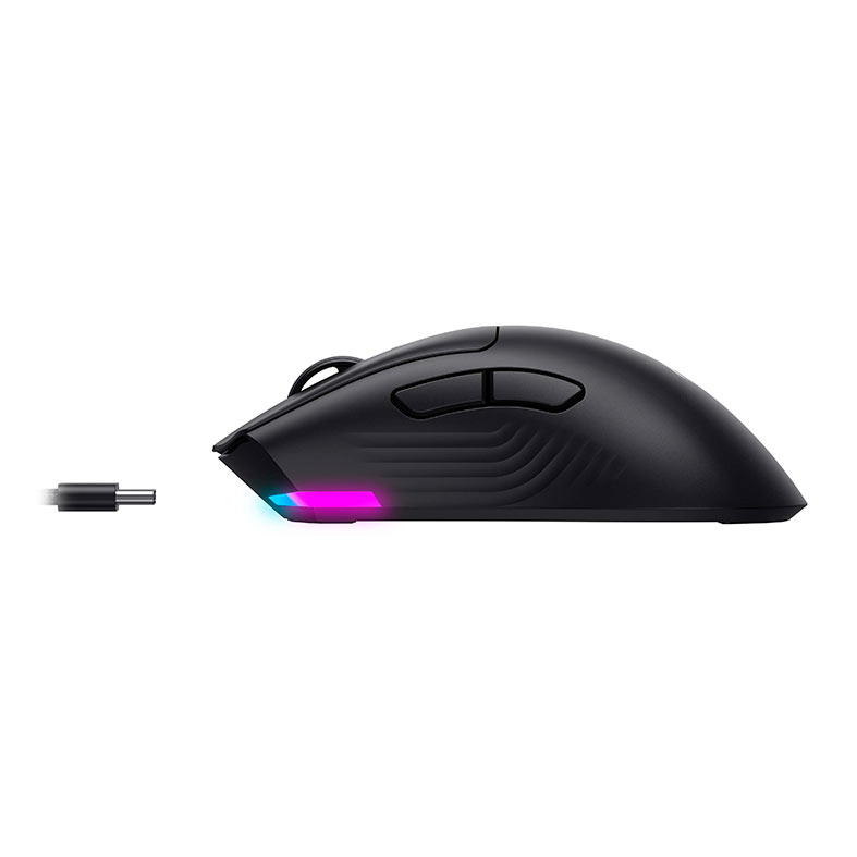 Mouse Gamer Havit MS966SE, RGB, 10000PI, 6 Botoes, Wireless, Preto, MS966SE-BLK - miniatura 7