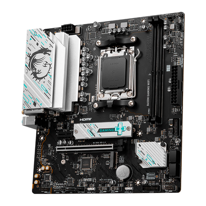 Placa Mae MSI B650M Gaming WiFi, DDR5, Socket AMD AM5, M-ATX, Chipset AMD B650, MSI-B650M-GAMING-WIFI - miniatura 5