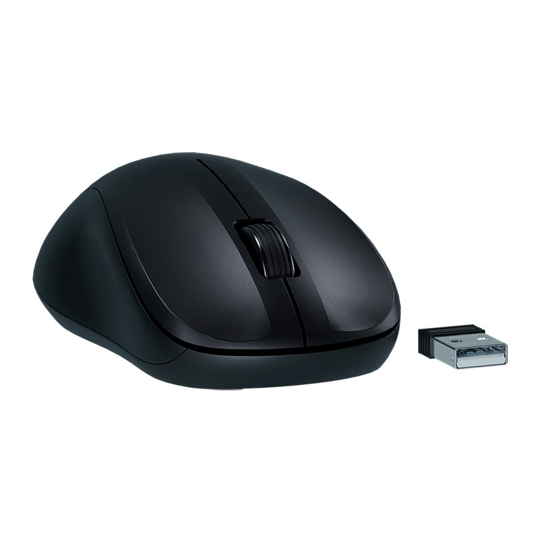 Mouse Intelbras MSI 50, 1200DPI, Wireless, 3 Botoes, Preto, MSI50 - miniatura 4
