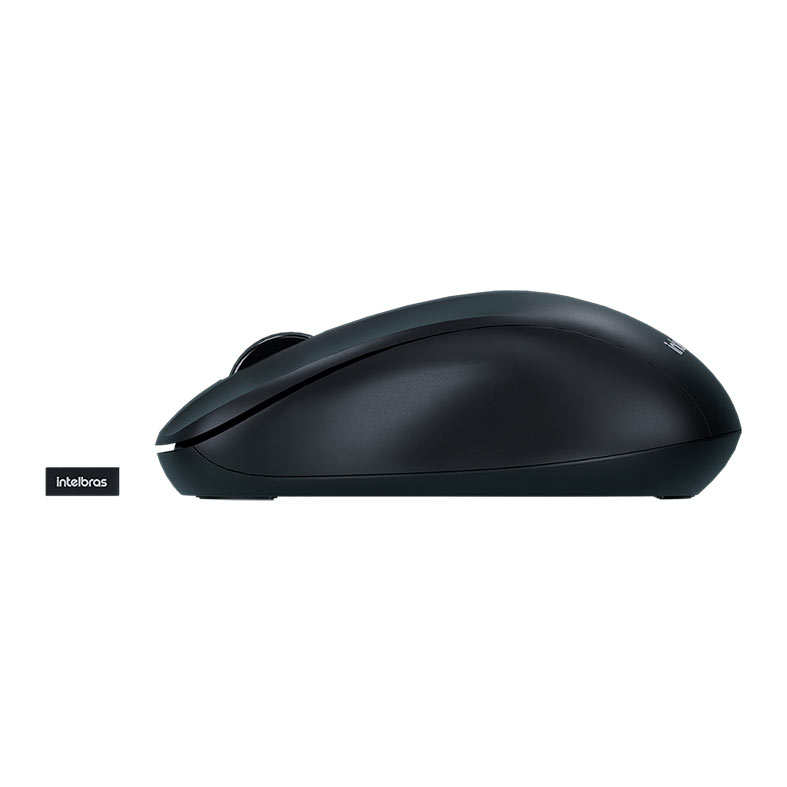 Mouse Wireless Intelbras MSI 55, 1600DPI, Preto, MSI55-PRETO - miniatura 4