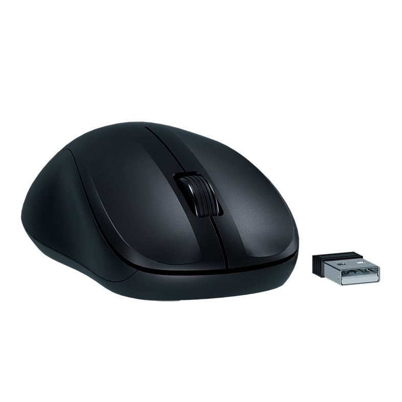 Mouse Wireless Intelbras MSI 55, 1600DPI, Preto, MSI55-PRETO - miniatura 3
