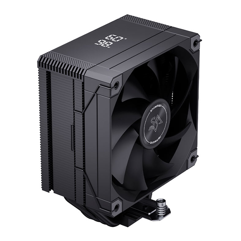 PRE VENDA - Cooler Para Processador Snowman MT4 V4, 125mm, Preto, MT4-V4D-BK - miniatura 8