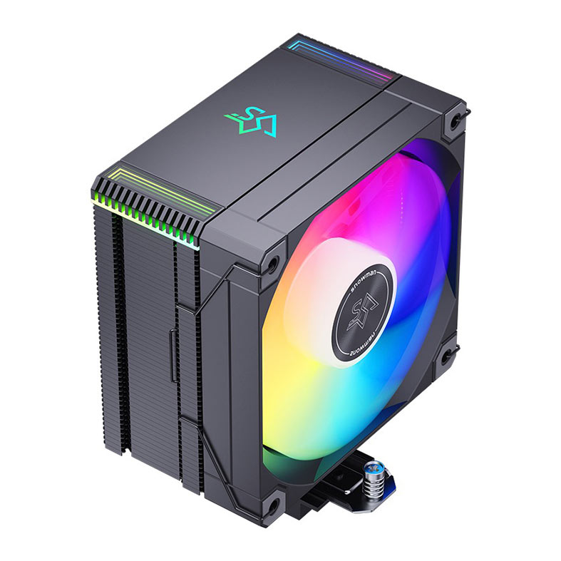 PRE VENDA - Cooler Para Processador Snowman MT6 V4, ARGB, 120mm, Preto, MT6-V4-BK-ARGB - miniatura 4