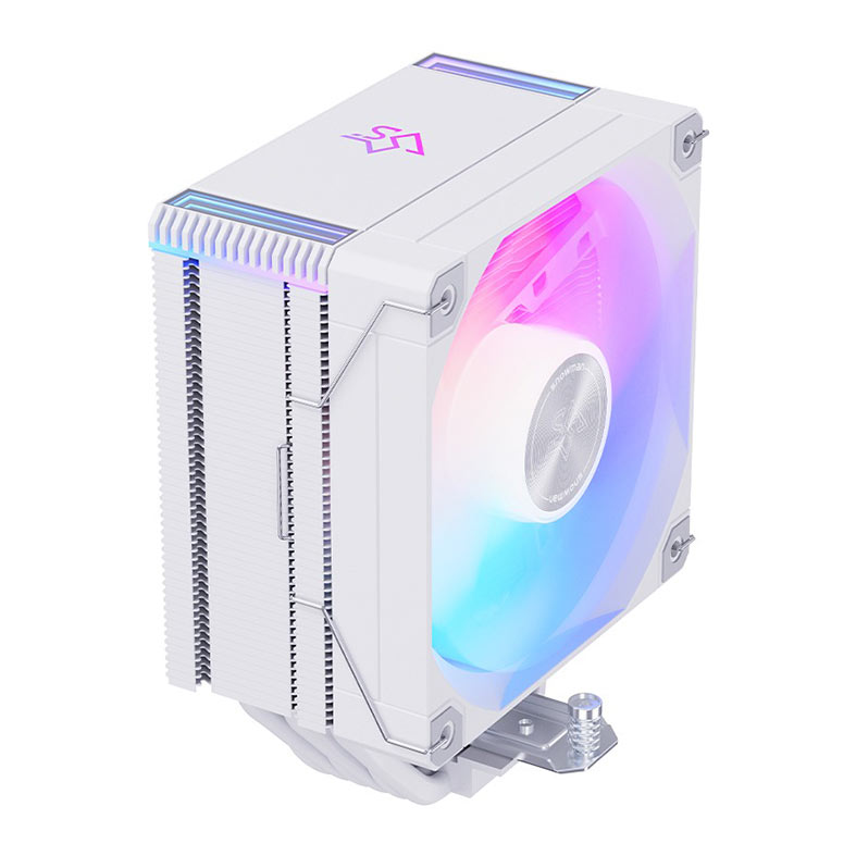 PRE VENDA - Cooler Para Processador Snowman MT6 V4, ARGB, 120mm, Branco, MT6-V4-WH-ARGB - miniatura 5