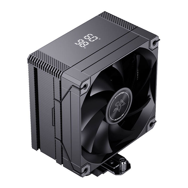PRE VENDA - Cooler Para Processador Snowman MT6 V4, 125mm, Preto, MT6-V4D-BK - miniatura 5