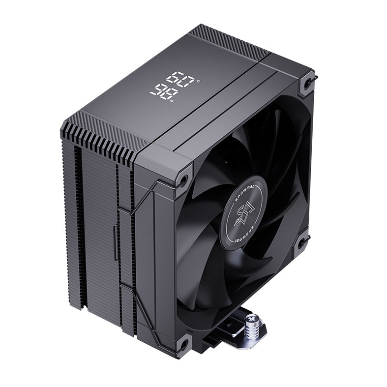 PRE VENDA - Cooler Para Processador Snowman MT6 V4, 125mm, Preto, MT6-V4D-BK - miniatura 7