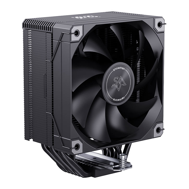 PRE VENDA - Cooler Para Processador Snowman MT6 V4, 125mm, Preto, MT6-V4D-BK - miniatura 3