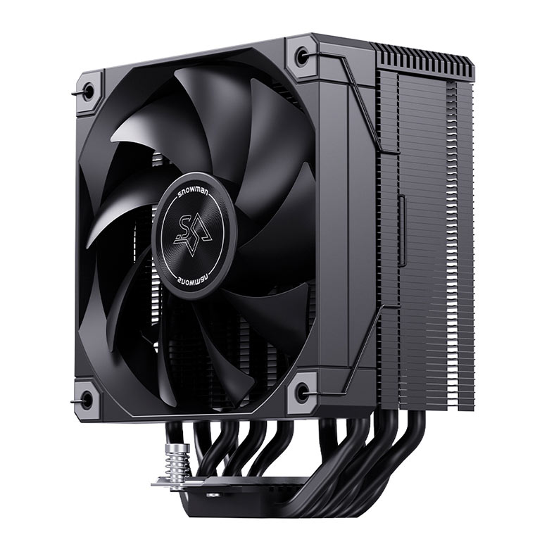 PRE VENDA - Cooler Para Processador Snowman MT6 V4, 125mm, Preto, MT6-V4D-BK - miniatura 4
