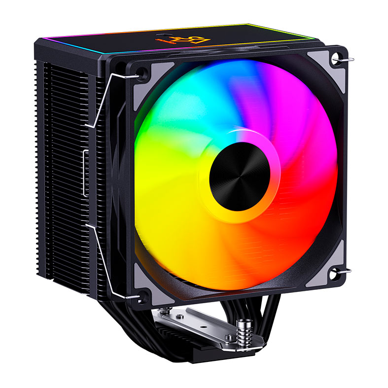 PRE VENDA - Cooler Para Processador Snowman MT620, ARGB, 125mm, Preto, MT620-BK-ARGB - miniatura 3