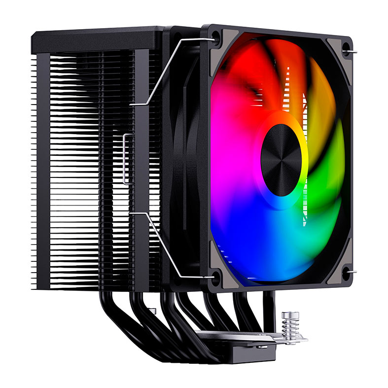 PRE VENDA - Cooler Para Processador Snowman MT620, ARGB, 125mm, Preto, MT620-BK-ARGB - miniatura 7