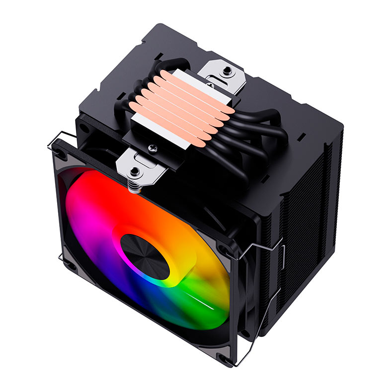 PRE VENDA - Cooler Para Processador Snowman MT620, ARGB, 125mm, Preto, MT620-BK-ARGB - miniatura 9