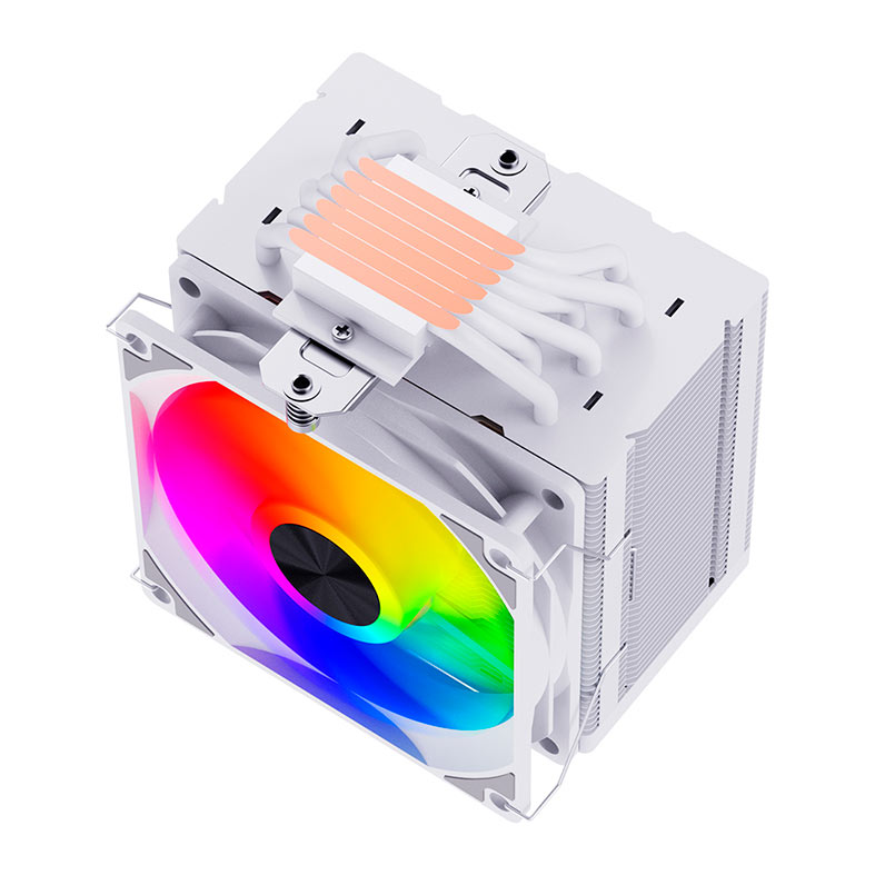 PRE VENDA - Cooler Para Processador Snowman MT620, ARGB, 125mm, Branco, MT620-WH-ARGB - miniatura 9