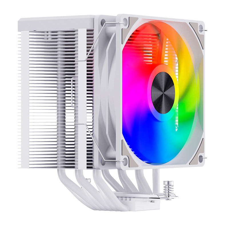 PRE VENDA - Cooler Para Processador Snowman MT620, ARGB, 125mm, Branco, MT620-WH-ARGB - miniatura 4