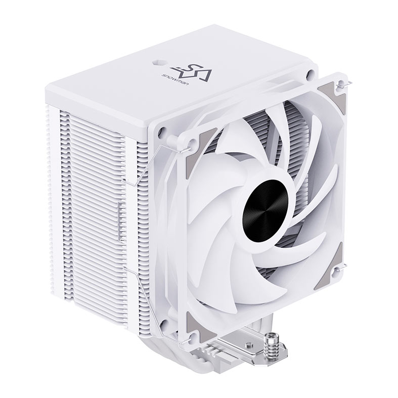 PRE VENDA - Cooler Para Processador Snowman MT620, 125mm, Branco, MT620-WH - miniatura 3
