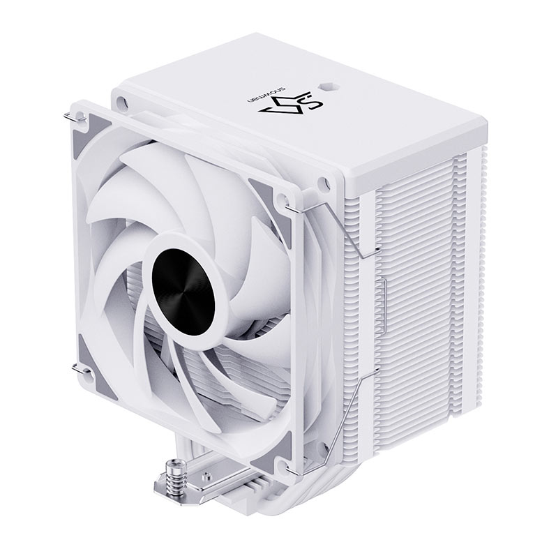 PRE VENDA - Cooler Para Processador Snowman MT620, 125mm, Branco, MT620-WH - miniatura 4