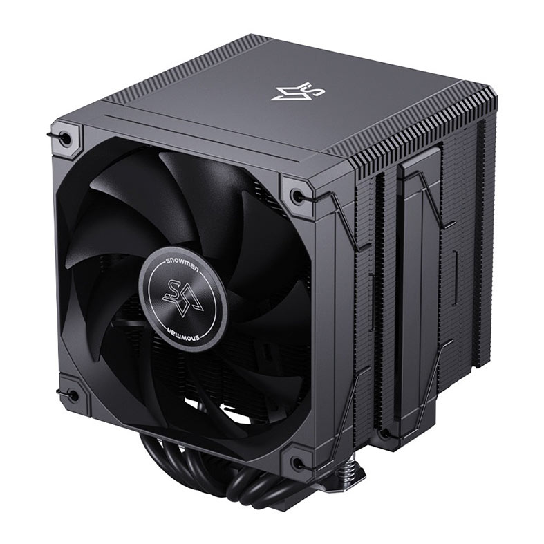 PRE VENDA - Cooler Para Processador Snowman MT660 V4, 2x120mm, Preto, MT660-V4-BK - miniatura 3