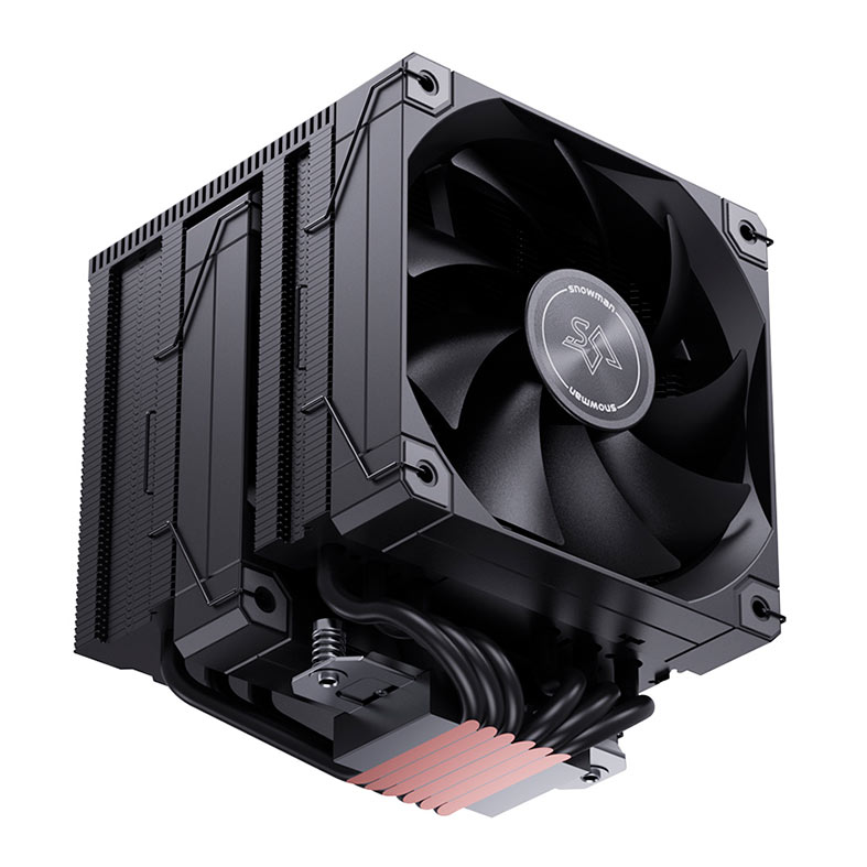 PRE VENDA - Cooler Para Processador Snowman MT660 V4, 2x120mm, Preto, MT660-V4D-BK - miniatura 10