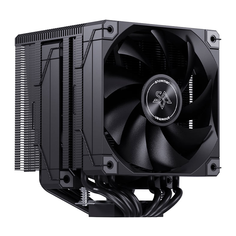 PRE VENDA - Cooler Para Processador Snowman MT660 V4, 2x120mm, Preto, MT660-V4D-BK - miniatura 7