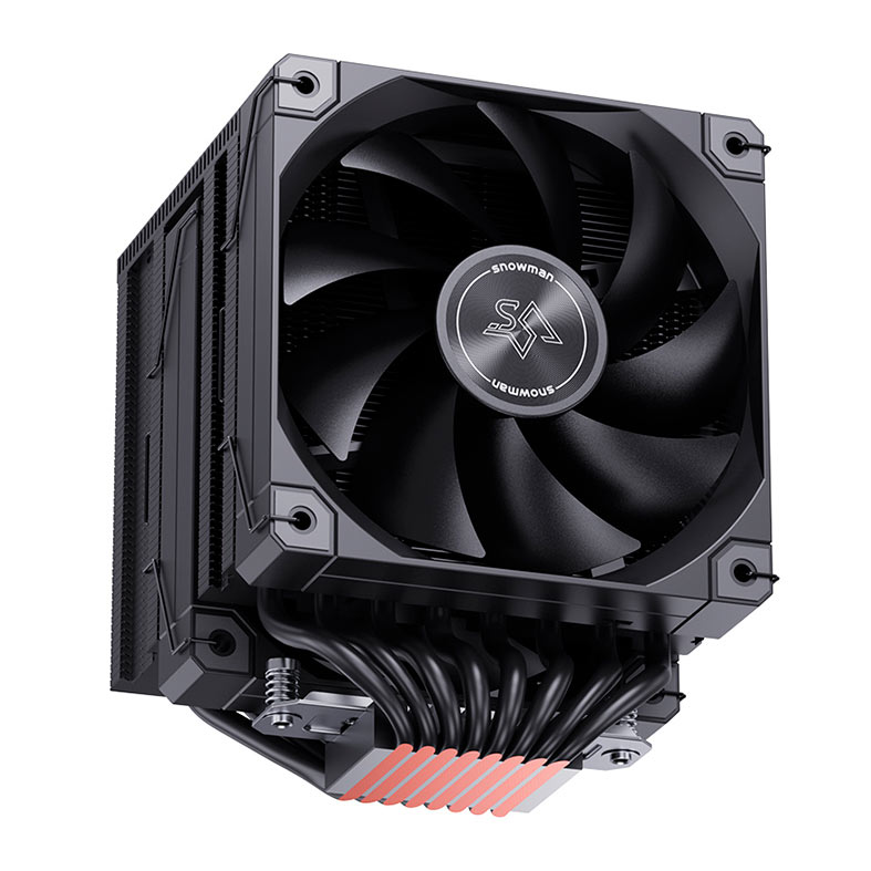 PRE VENDA - Cooler Para Processador Snowman MT880 V4, 2x120mm, Preto, MT880-V4-BK - miniatura 10