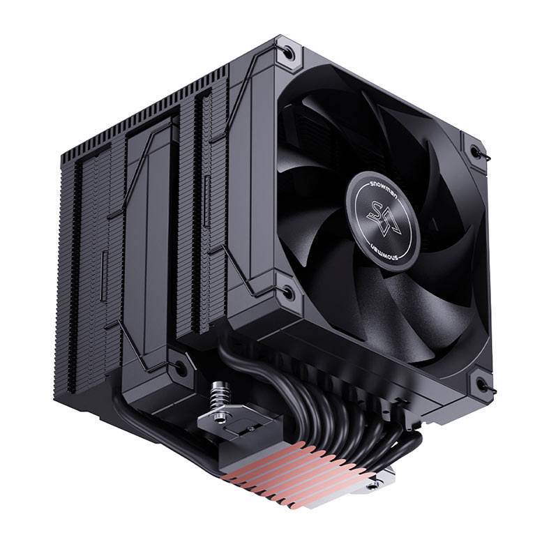 PRE VENDA - Cooler Para Processador Snowman MT880 V4, 2x120mm, Preto, MT880-V4-BK - miniatura 9