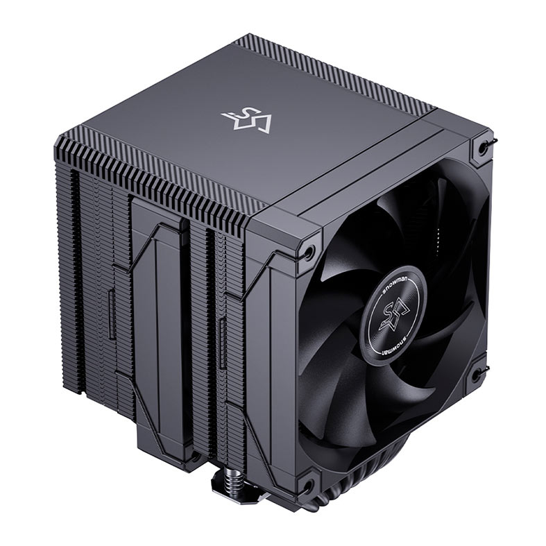 PRE VENDA - Cooler Para Processador Snowman MT880 V4, 2x120mm, Preto, MT880-V4-BK - miniatura 3