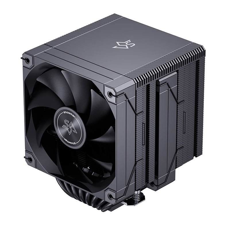 PRE VENDA - Cooler Para Processador Snowman MT880 V4, 2x120mm, Preto, MT880-V4-BK - miniatura 4