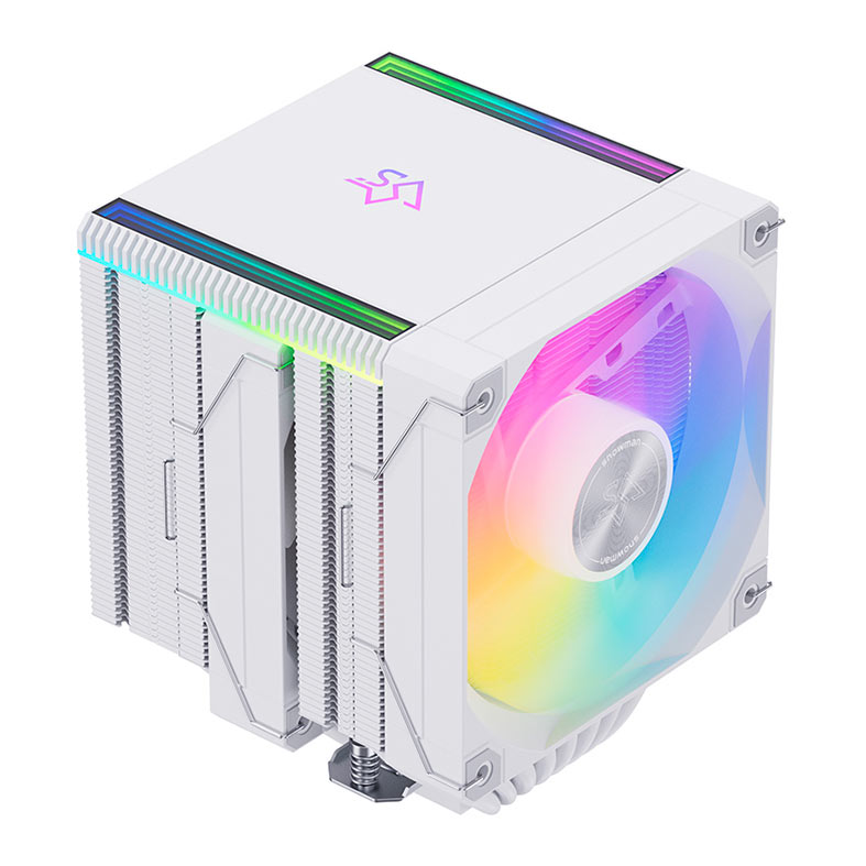 PRE VENDA - Cooler Para Processador Snowman MT880 V4, ARGB, 2x120mm, Branco, MT880-V4-WH-ARGB - miniatura 5