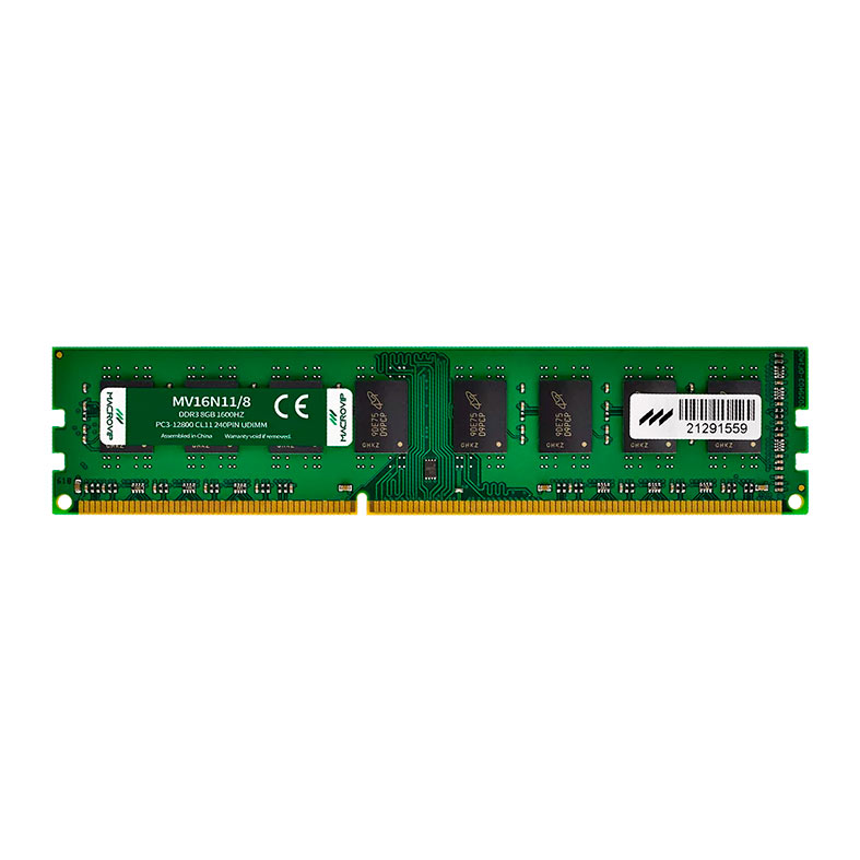 Memoria Macrovip, 8GB (1x8GB), DDR3, 1600MHz, C11, MV16N11-8