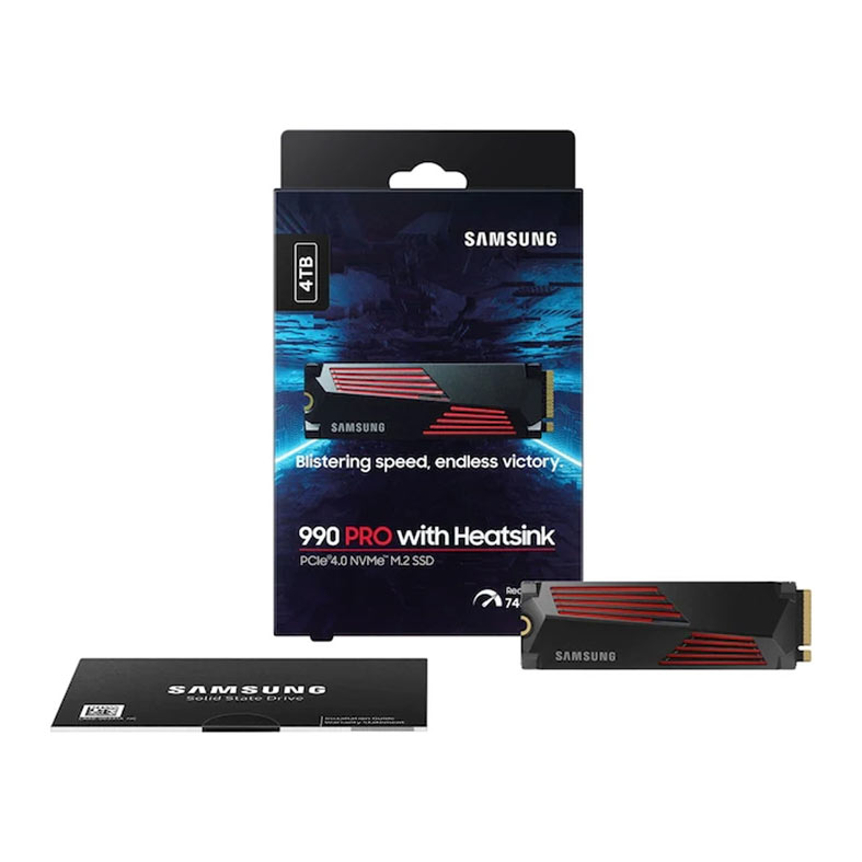 SSD Samsung 990 Pro, 4TB, M.2 2280, PCIe NVMe, Leitura 7450MB/s, Gravacao 6900MB/s, MZ-V9P4T0CW - miniatura 4