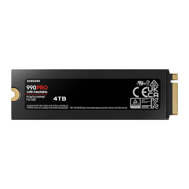 SSD Samsung 990 Pro, 4TB, M.2 2280, PCIe NVMe, Leitura 7450MB/s, Gravacao 6900MB/s, MZ-V9P4T0CW - miniatura 3
