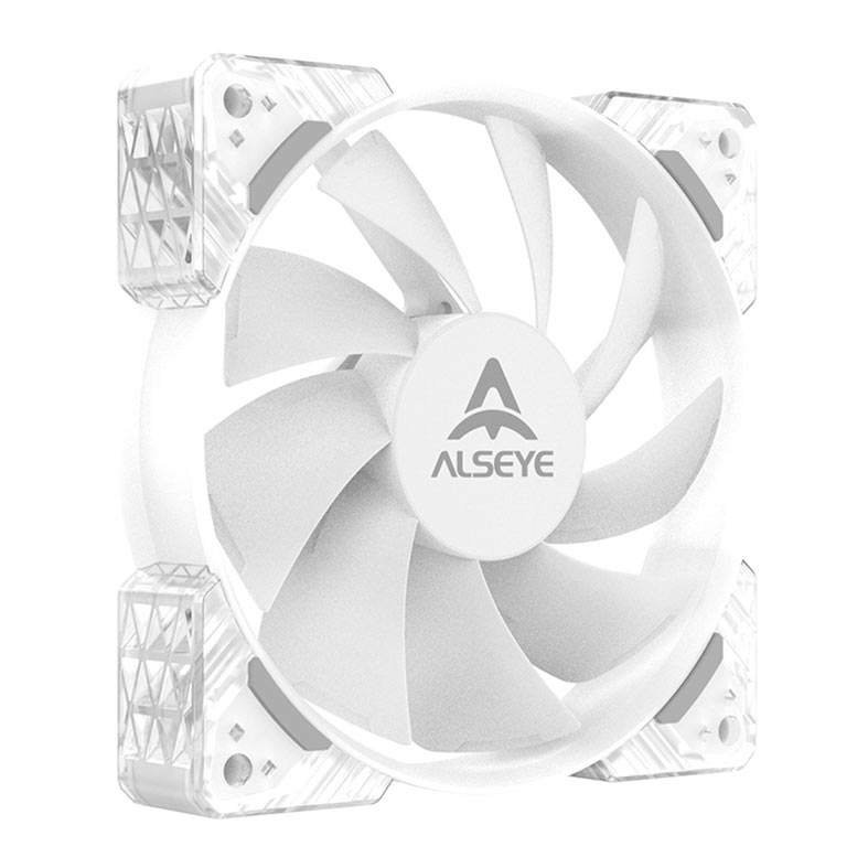 Kit ventoinhas Alseye N12-W, ARGB, 3x120mm, Branco, N12-W-KIT-ALSEYE - miniatura 7
