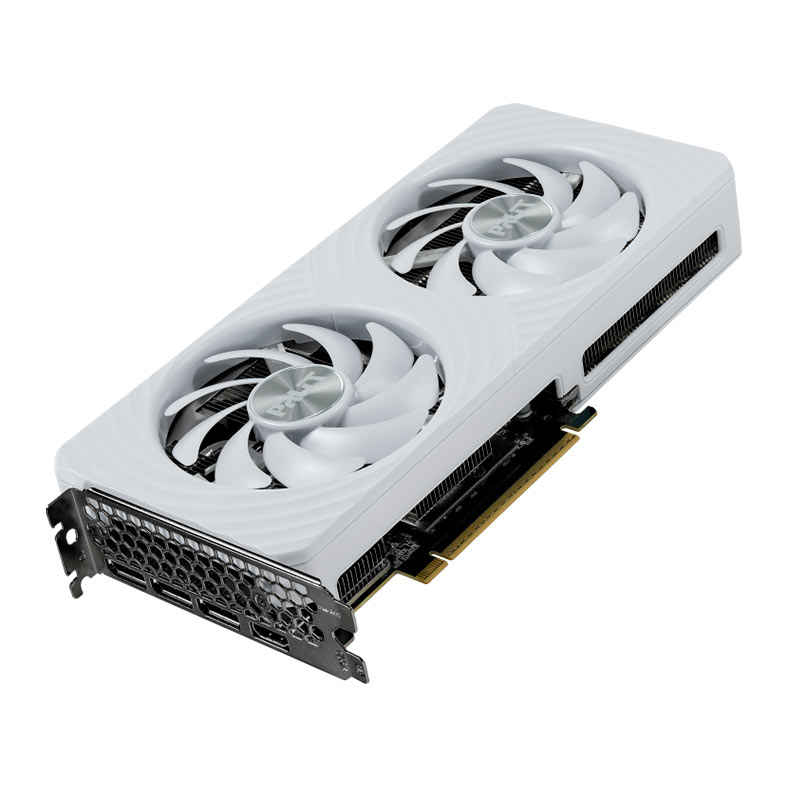 Placa de Video Palit GeForce RTX 5060 White OC, 8GB, GDDR7, 128-bit, NE75060U19P1-GB2063M - miniatura 8