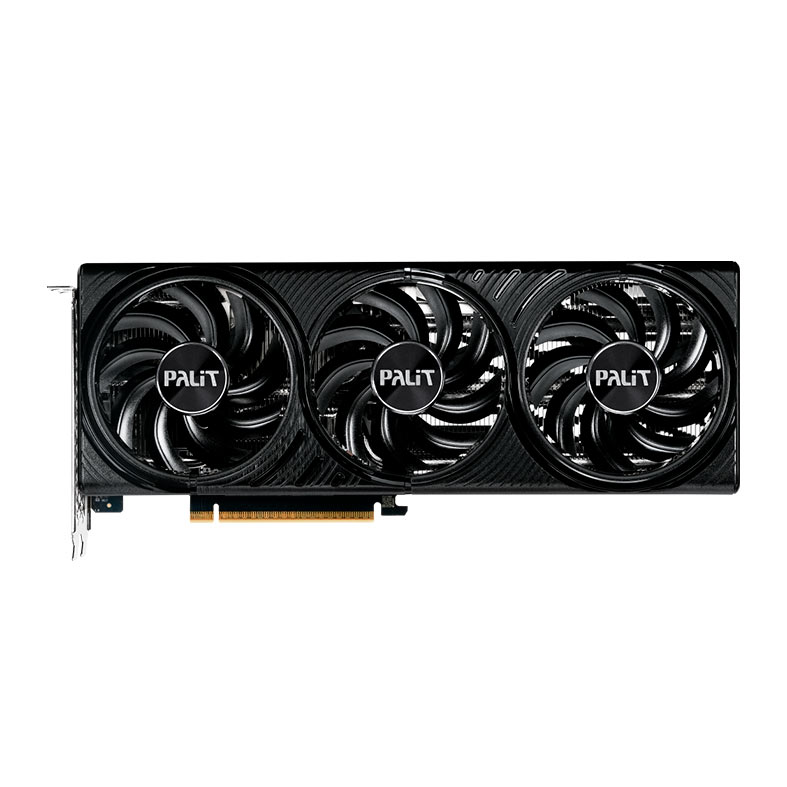 Placa de Video Palit GeForce RTX 5060 Ti Infinity 3, 16GB, GDDR7, 128-bit, NE7506T019T1-GB2061S - imagem 1