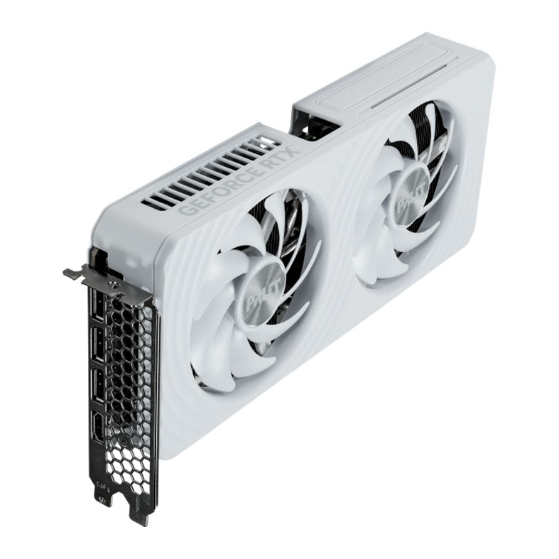 Placa de Video Palit GeForce RTX 5060 Ti White OC, 8GB, GDDR7, 128-bit, NE7506TU19P1-GB2062M - miniatura 5