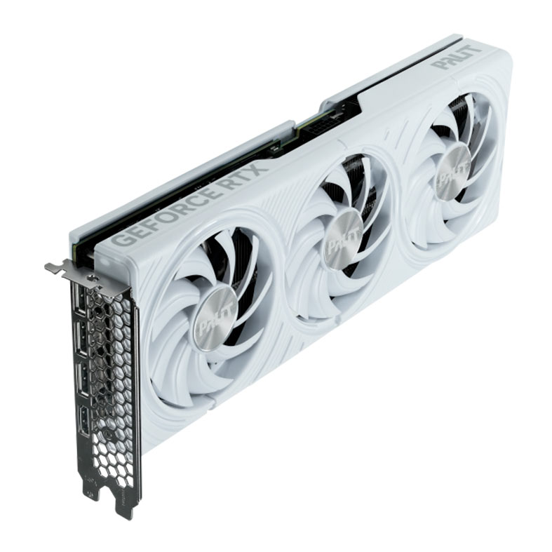 Placa de Video Palit GeForce RTX 5070 White OC, 12GB, GDDR7, 192-bit, NE75070U19K9-GB2050W-NAC - miniatura 6