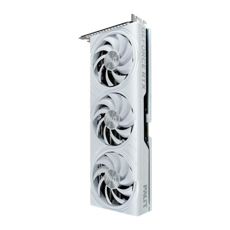 Placa de Video Palit GeForce RTX 5070 White OC, 12GB, GDDR7, 192-bit, NE75070U19K9-GB2050W-NAC - miniatura 4