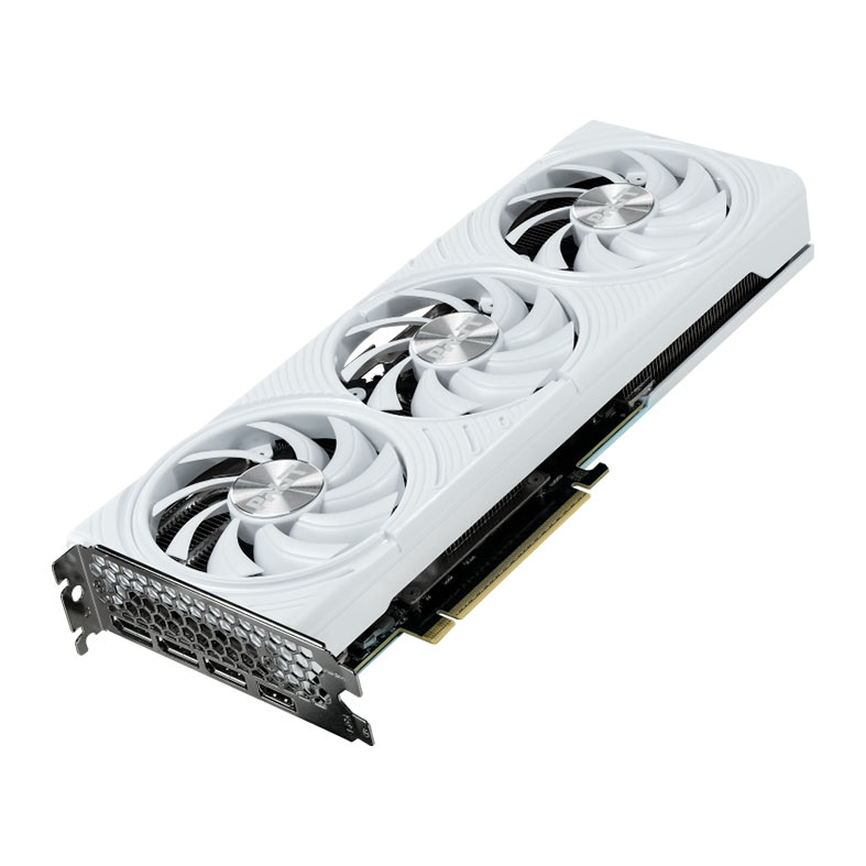 Placa de Video Palit GeForce RTX 5070 White OC, 12GB, GDDR7, 192-bit, NE75070U19K9-GB2050W - miniatura 6