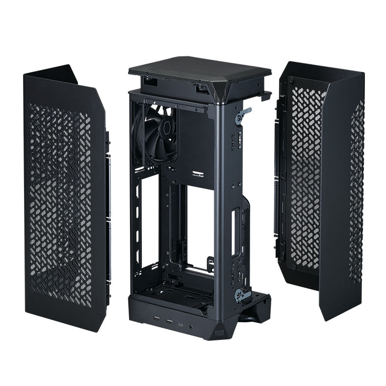 Gabinete Gamer Cooler Master NCore 100 Air, Mini-Tower, Preto, NR100-KNNN-S00 - miniatura 6