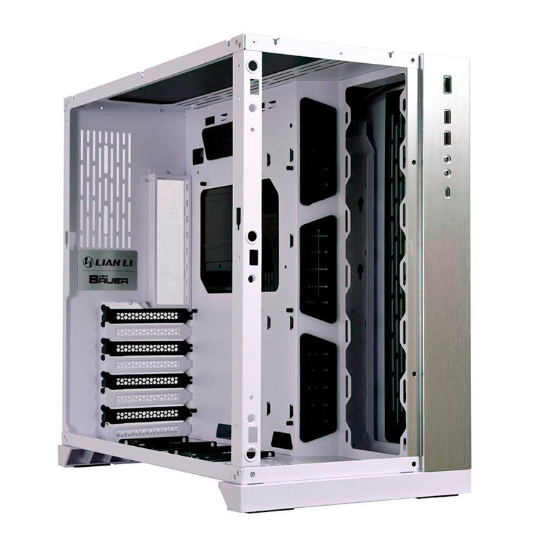 Gabinete Lian Li O11 Dynamic Branco Lateral/Frontal Vidro, O11-Dynamic-Branco - miniatura 3