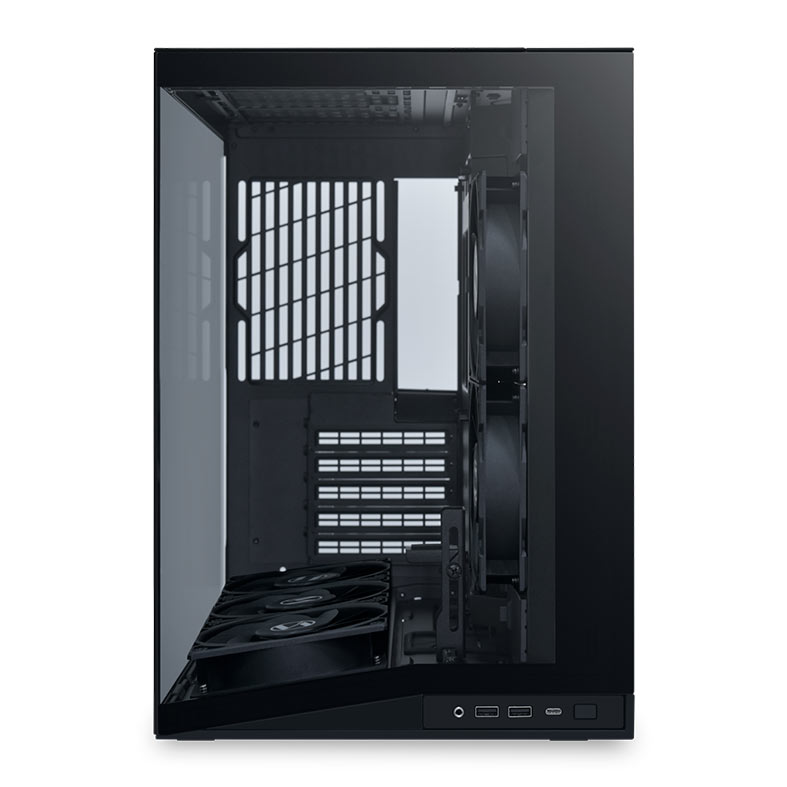 Gabinete Gamer Lian Li O11 Dynamic Mini V2 Flow, Mini-Tower, Lateral de Vidro, Com 5 Fans, Preto, O11DMIV2FX-BLACK - miniatura 4