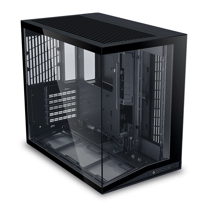 Gabinete Gamer Lian Li O11 Dynamic Mini V2, Mini-Tower, Lateral de Vidro, Preto, O11DMIV2X - miniatura 3