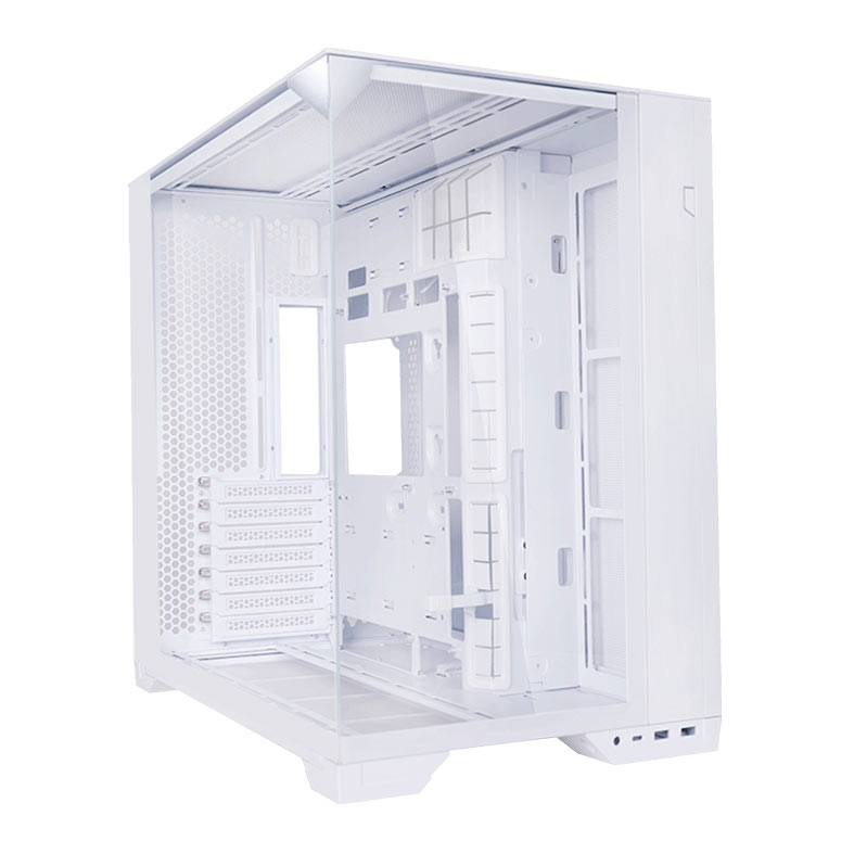 Gabinete Gamer Lian Li O11 Vision Compact, Mid-Tower, Lateral de Vidro, Branco, O11VPW - miniatura 3
