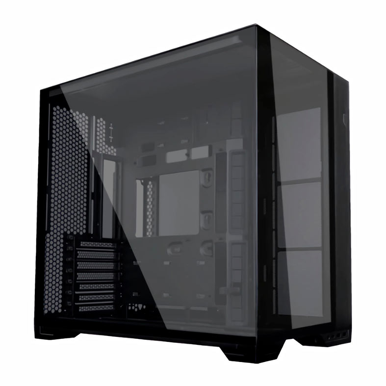 Gabinete Gamer Lian Li O11 Vision Compact, Mid-Tower, Lateral de Vidro, Preto, O11VPX-M-BLACK - miniatura 4