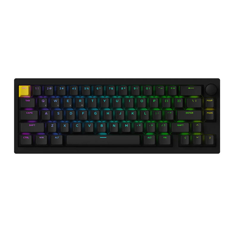 Teclado Magnetico Keychron Lemokey P2 HE, RGB, Switch Gateron Nebula, Wireless, Preto, P2H-M1 - imagem 1